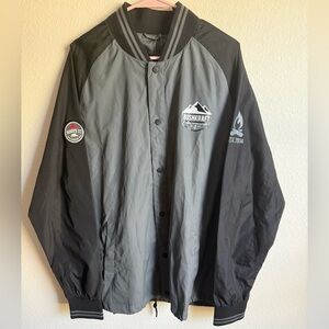 Roots73 Hargrave Varsity Jacket Snap Front